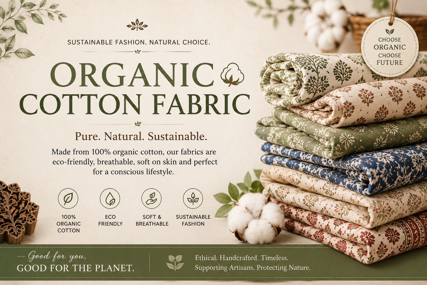 Best Organic Cotton Fabrics for Sustainable Fashion
