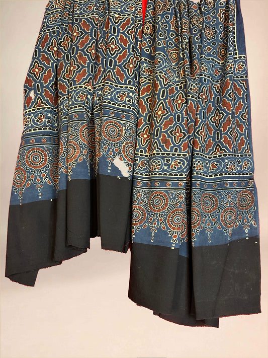 Ajarkh Cotton Handblock Printed Dupatta