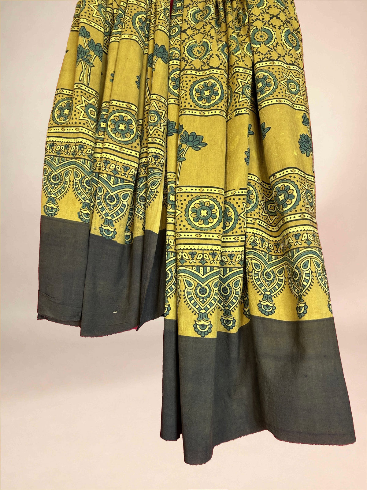 Ajarkh Cotton Handblock Printed Dupatta