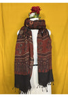 Ajrakh Linen Handblock Printed Dupatta