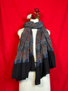 Blue Ajrakh Cotton Handblock Printed Dupatta for Women