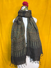 Ajrakh Linen Dupatta.