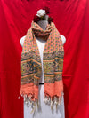 Anokhi Handblock Printed Cotton Linen Dupatta