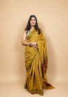 Banjara Handblock Printed Cotton Saree