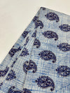 Brush Hand Block Printed fabric