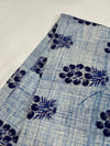 Brush Hand Block Printed fabric