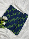 Discharge Print Handblock Cotton Fabric