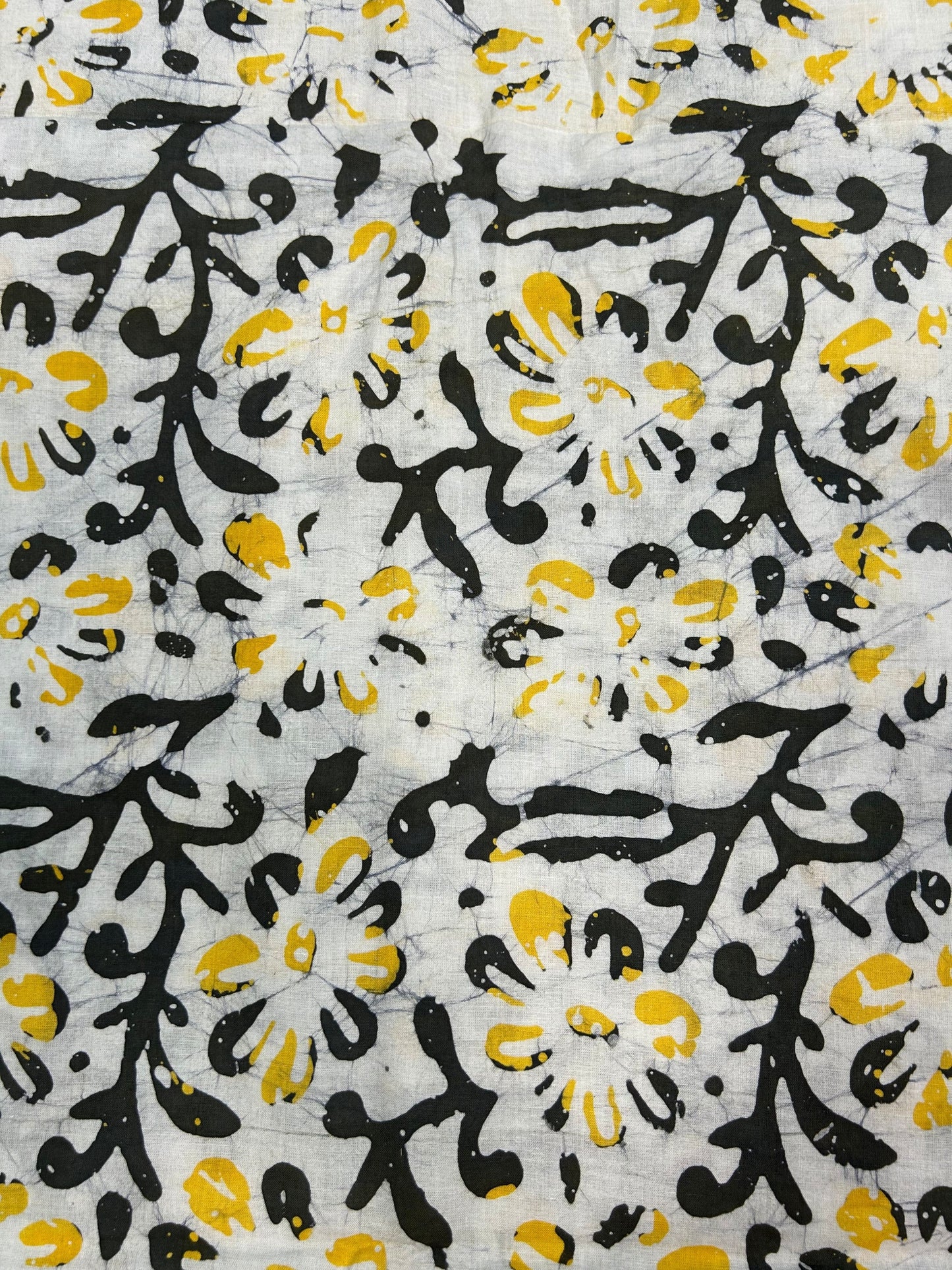 Batik Hand-Block Printed Cotton Fabric