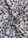 Batik Hand-Block Printed Cotton Fabric