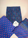 Periwinkle Full Kota Handblock Printed Cotton Suit Set