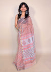 Blush Pink Kota Print Fabric