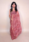Dusty Rose Kota Print Fabric