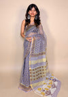 Lavender Kota Print Fabric