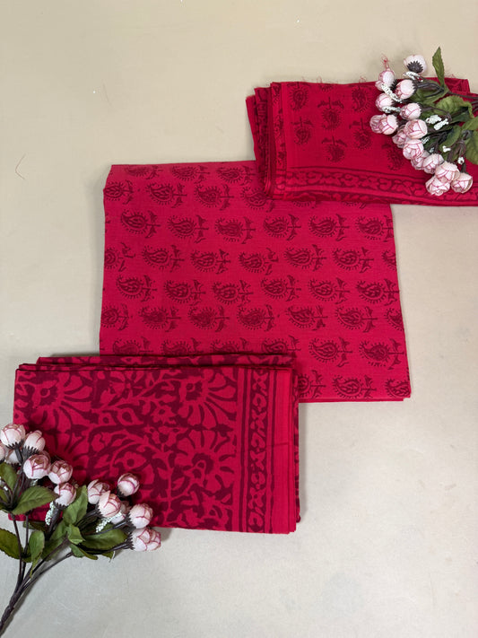 Banjara Handblock Printed Cotton Suit Set