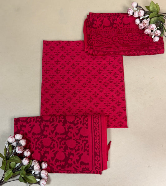 Banjara Handblock Printed Cotton Suit Set