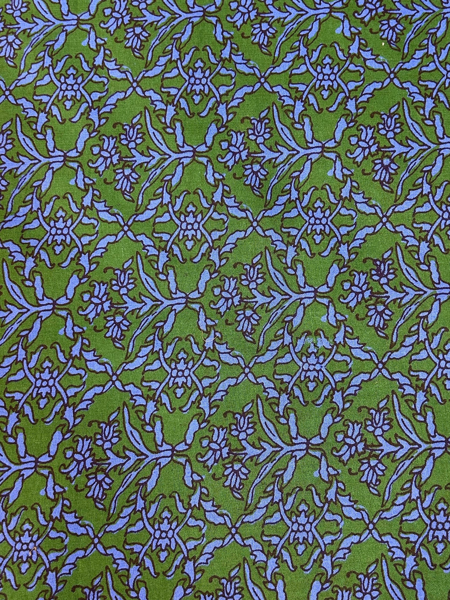 Emerald Green Banjara Print Fabric