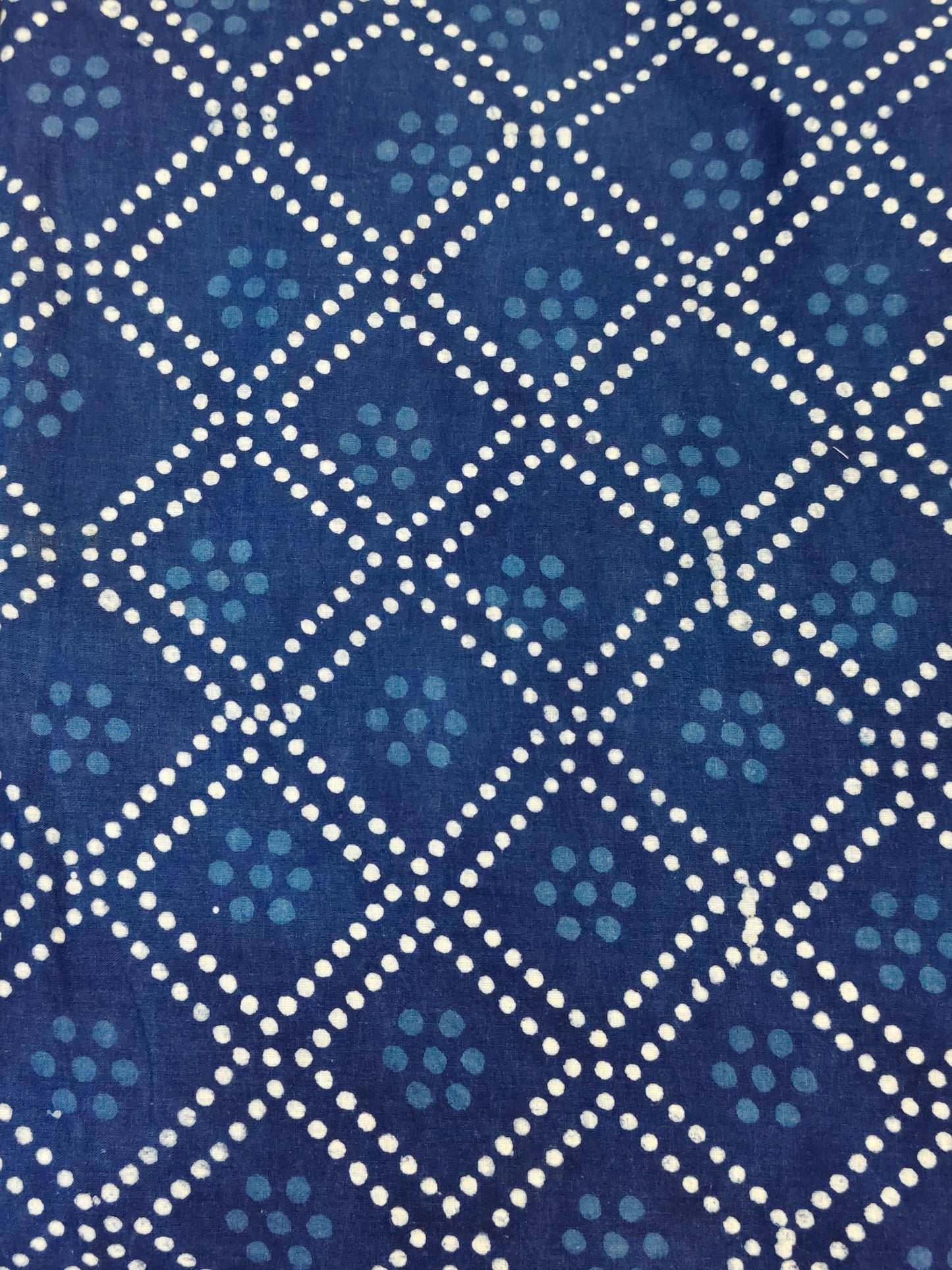 Indigo Blue Fabric
