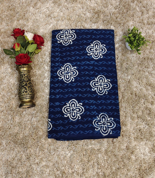 Indigo Blue Fabric