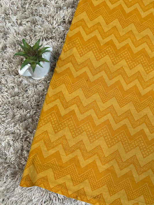 Mustard Yellow Banjara Print Fabric