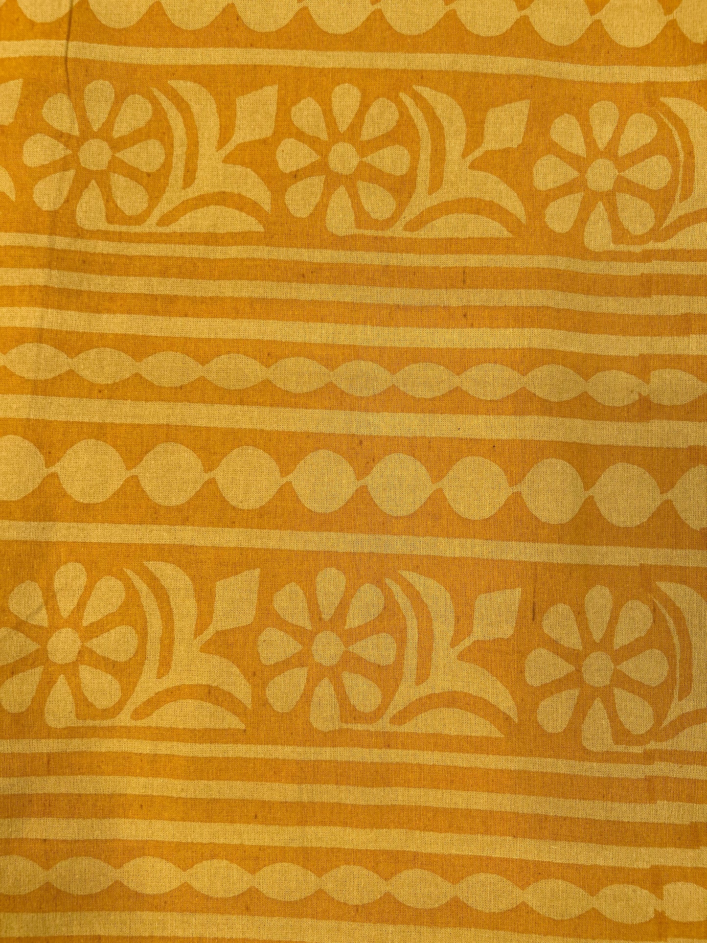 Mustard Yellow Banjara Print Fabric