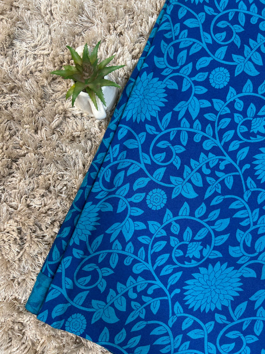 Sky Blue Banjara Print Fabric