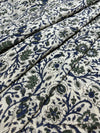 Off White Fakira Print Hand Block Printed Fabric