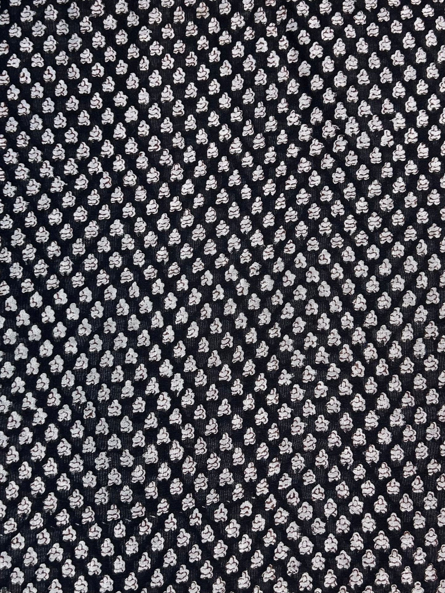 Saudagiri Print Chanderi Handblock Fabric