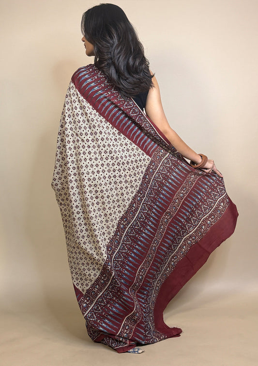 Saudagiri Assamese Silk Saree