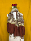 Saudagiri Chanderi Handblock Printed Dupatta
