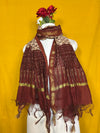 Saudagiri Chanderi Handblock Printed Dupatta
