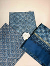 Indigo Blue Vanaspati Maheshwari Suits