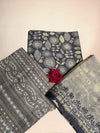 Charcoal Grey Vanaspati Maheshwari Suits