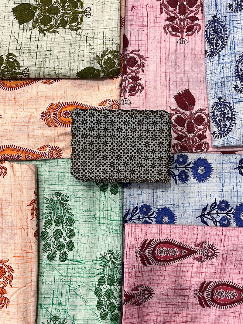 Brush Print Fabric