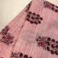 Multicolor Brush Hand Block Printed Fabric | Pink