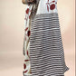 White Fakira Assam Silk Handblock Printed Saree