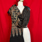 Traditional Ajrakh Print Cotton Dupatta with Geometric Pattern