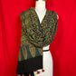 Traditional Green Ajrakh Handblock Printed Cotton Dupatta
