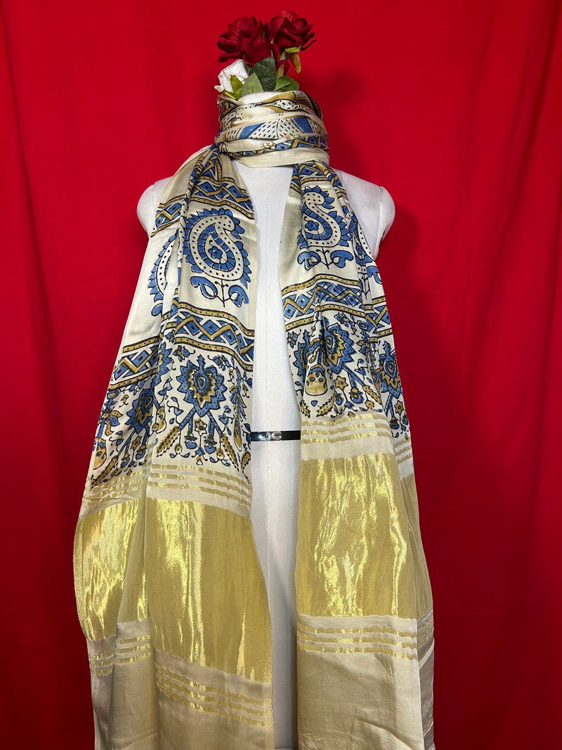 Ajarakh Lagdipatta Modal Dupatta