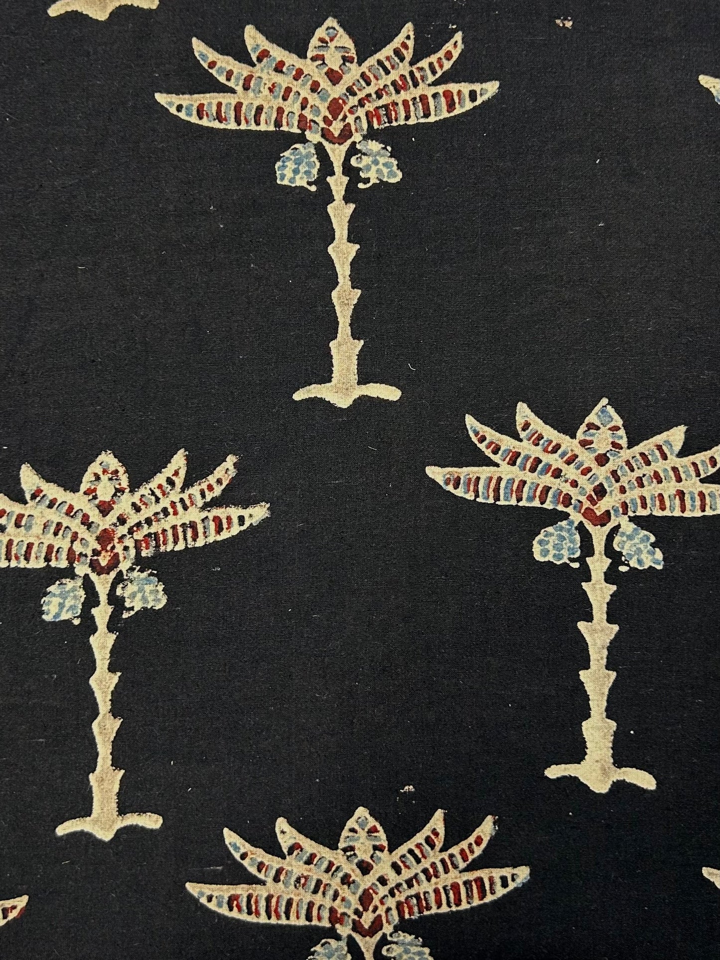 Ajrakh Handblock Printed Cotton Fabric