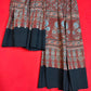 Maroon Ajrakh Print Cotton Dupatta with Traditional Floral Design