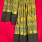 Ajrakh Cotton Handblock Printed Dupatta for Women