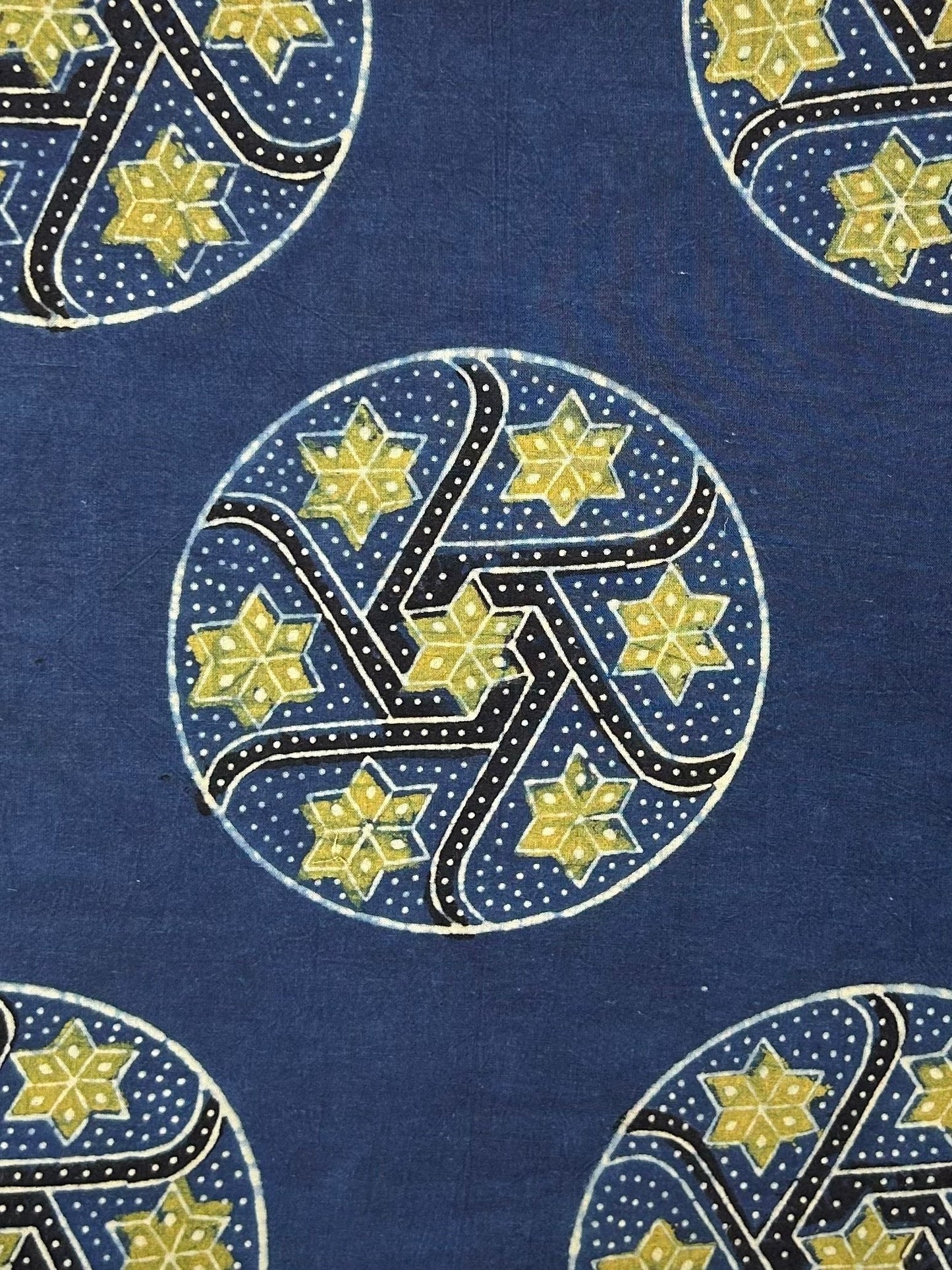 Ajrakh Handblock Printed Cotton Fabric