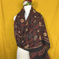 Ajrakh Linen Handblock Printed Dupatta