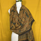 Ajrakh Linen Handblock Printed Dupatta