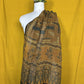 Ajrakh Linen Handblock Printed Dupatta