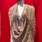 Anokhi handblock printed cotton linen dupatta