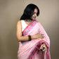 Anokhi Chanderi Silk Saree pink