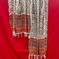 Anokhi Handblock Printed Cotton Linen Dupatta