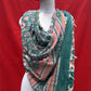 Anokhi handblock printed cotton linen dupatta