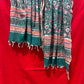 Anokhi handblock printed cotton linen dupatta